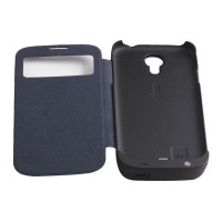 External Battery Charger Power Bank Flip Case For Samsung Galaxy S4 i9500